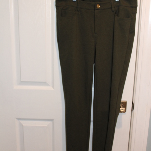 Hunter Green Michael Kors pants - Picture 1 of 4